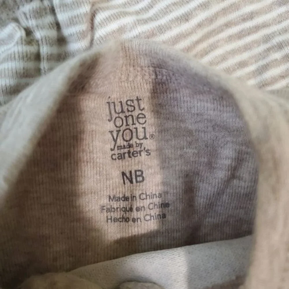 Newborn Bundle little Me footie, Just One You tracksuit, Gerber‎ bodysuit
